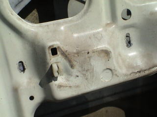 旧車のドアレギュレータ修理